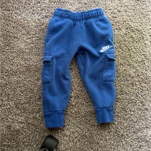 Nike Kids Cobalt Blue Cargo Joggers